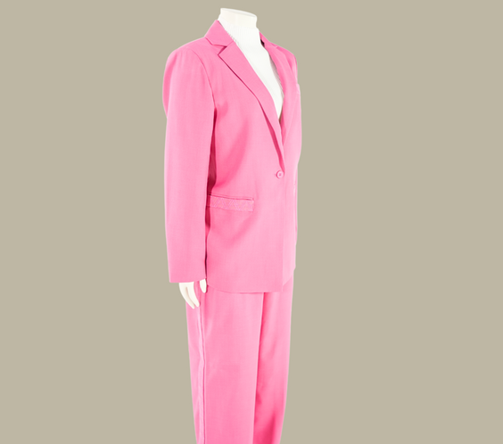 Rose Pink Power Suit