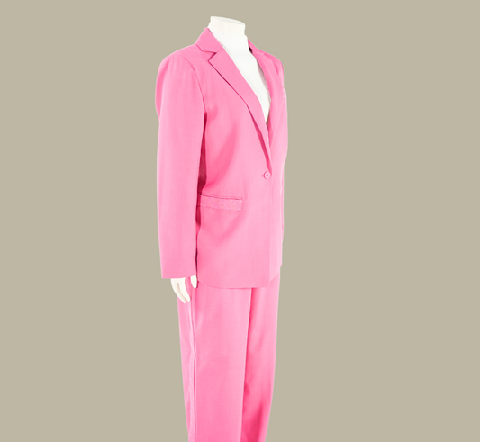 Rose Pink Power Suit