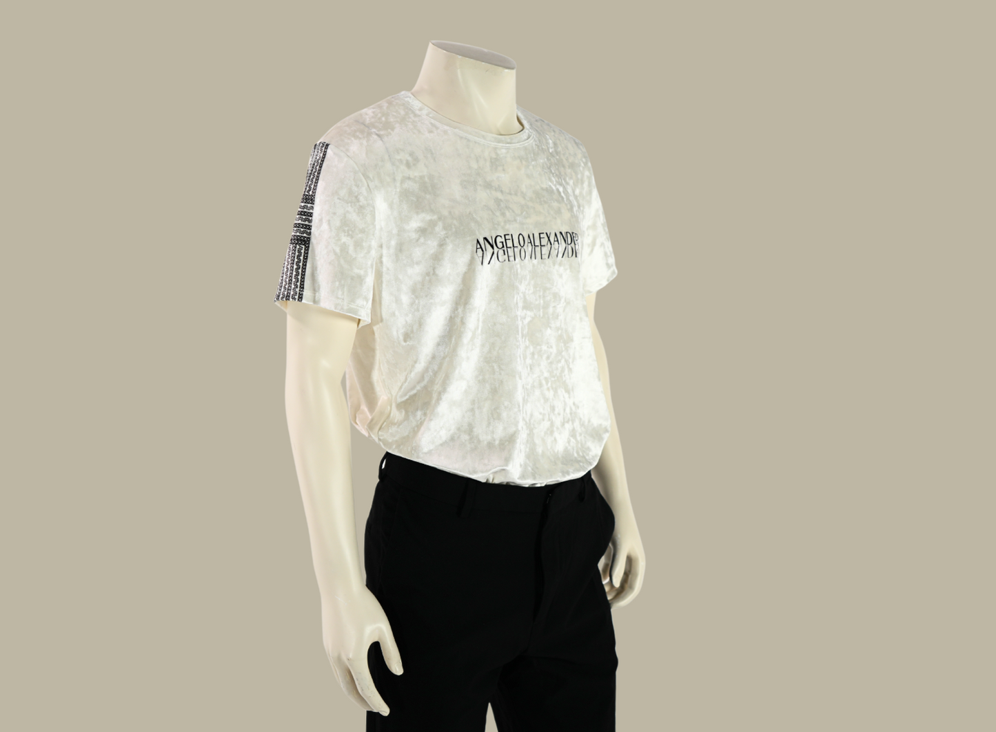 Velvet White Shirt