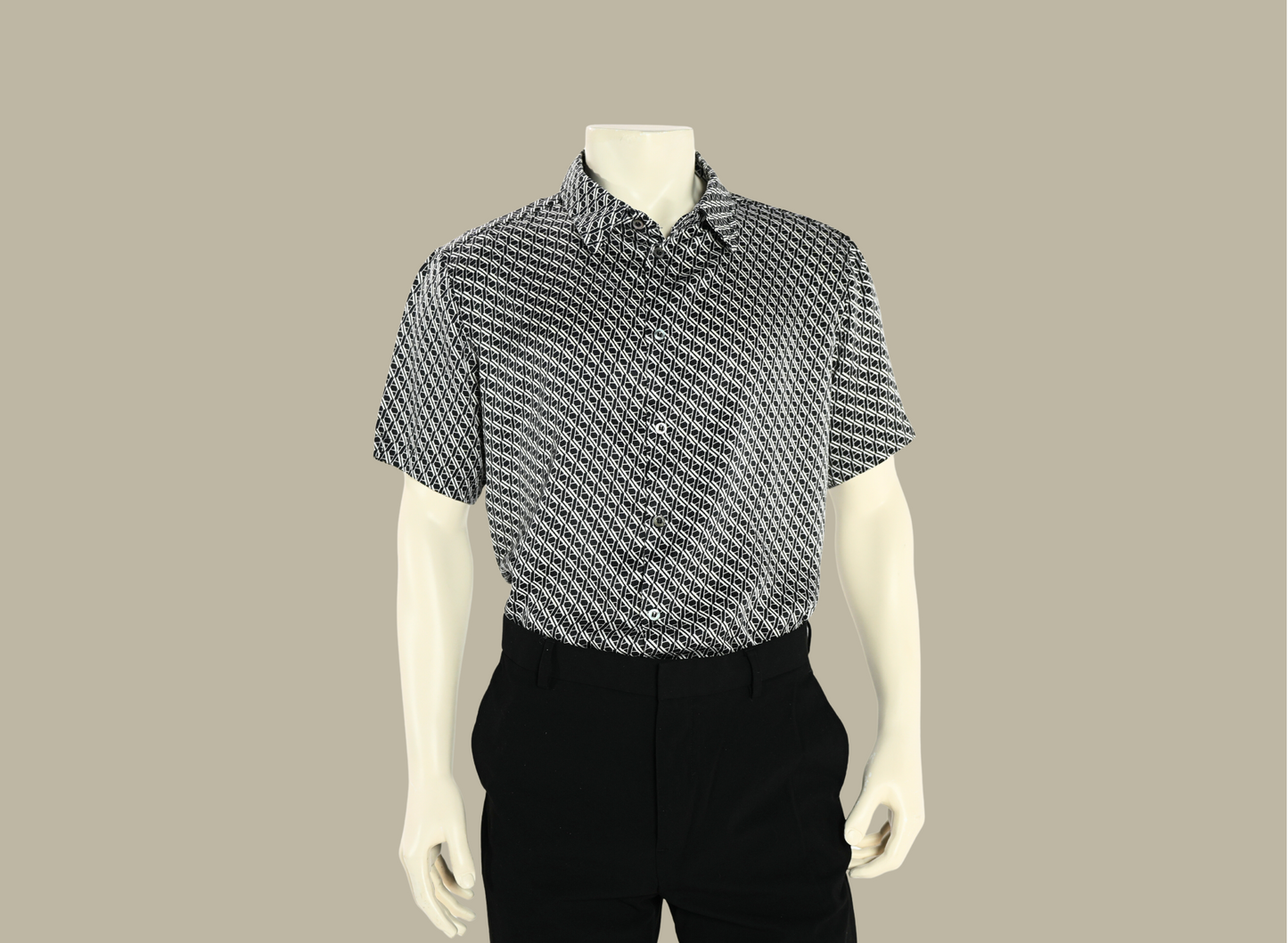 Silk Monogram Flow Shirt