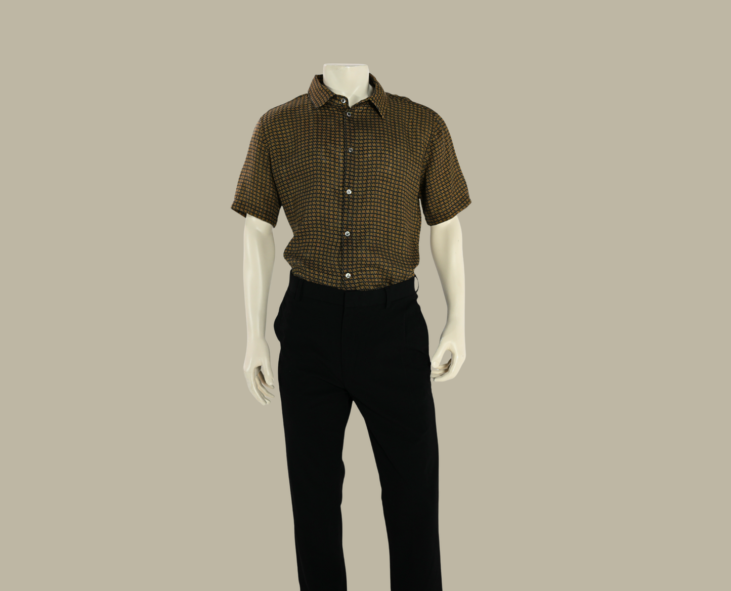 Short Sleeve Classic Button Down