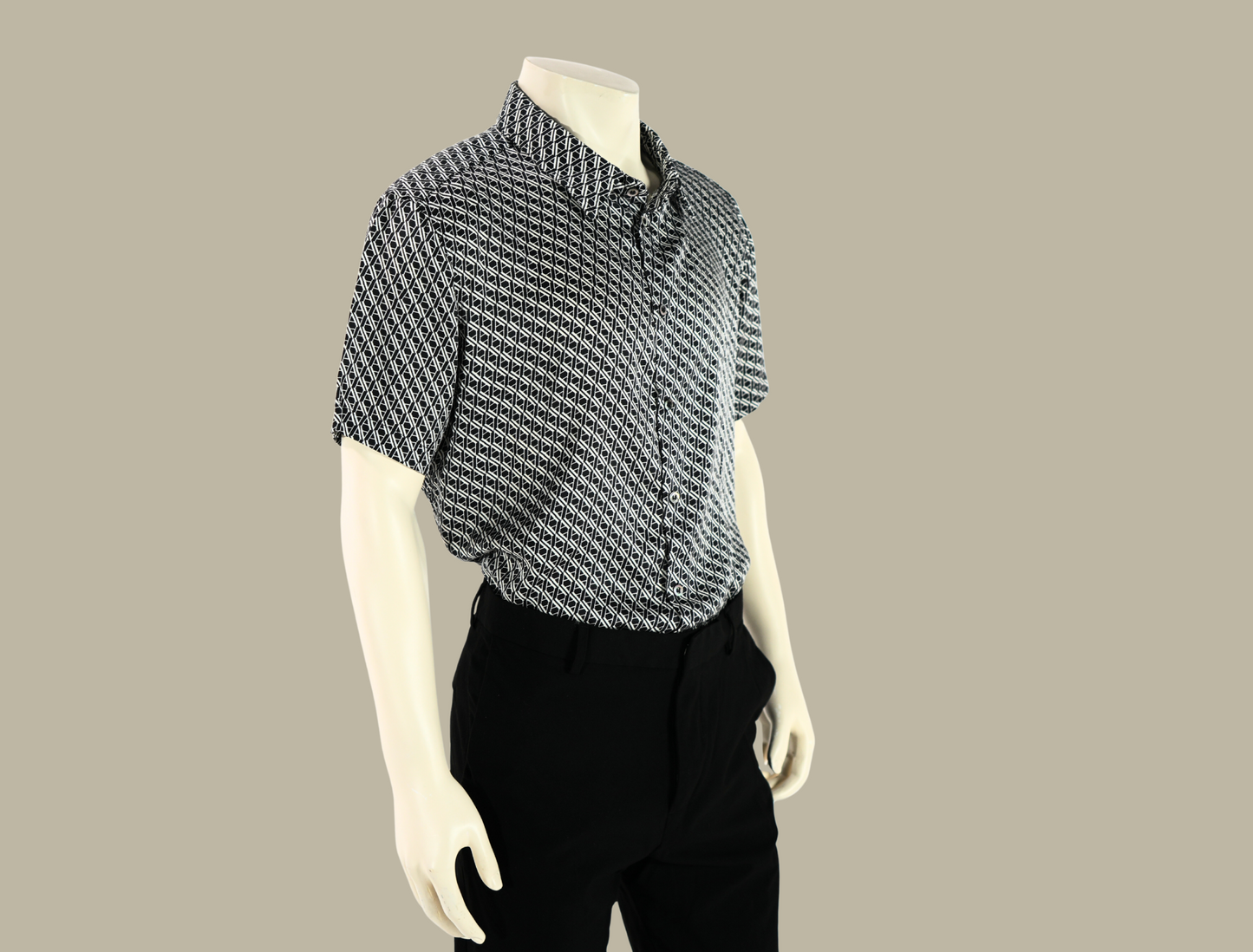 Silk Monogram Flow Shirt