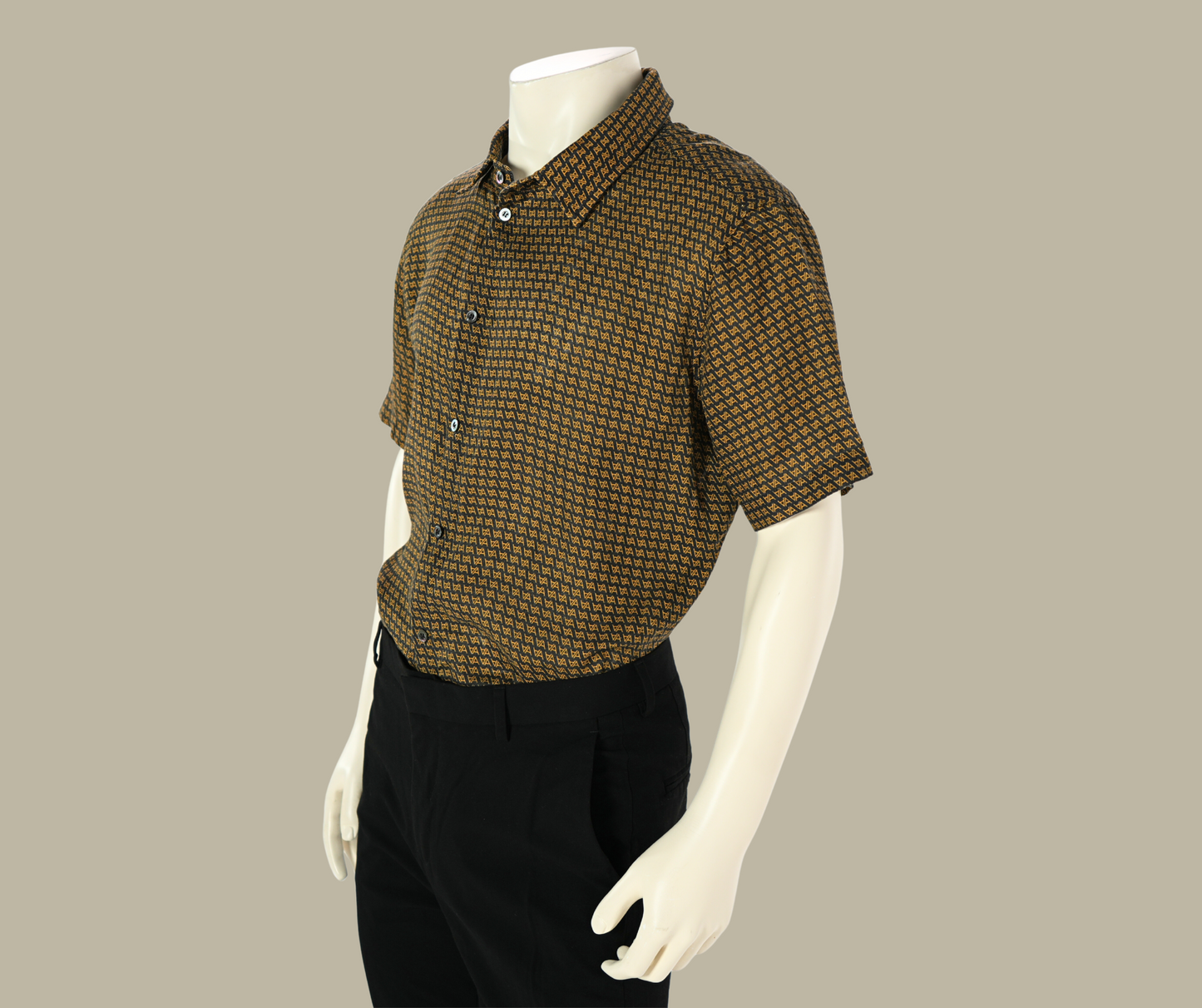 Short Sleeve Classic Button Down
