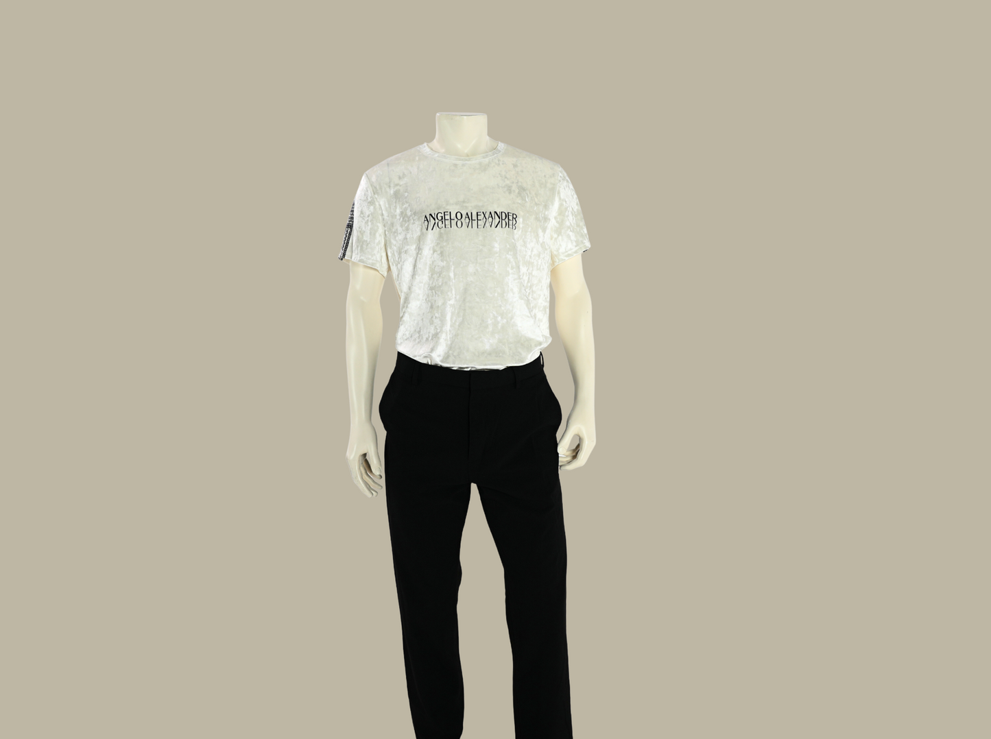 Velvet White Shirt