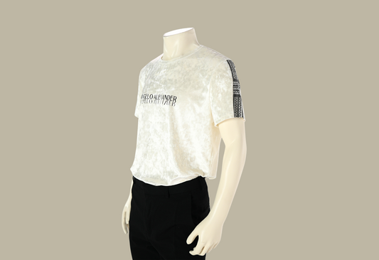 Velvet White Shirt
