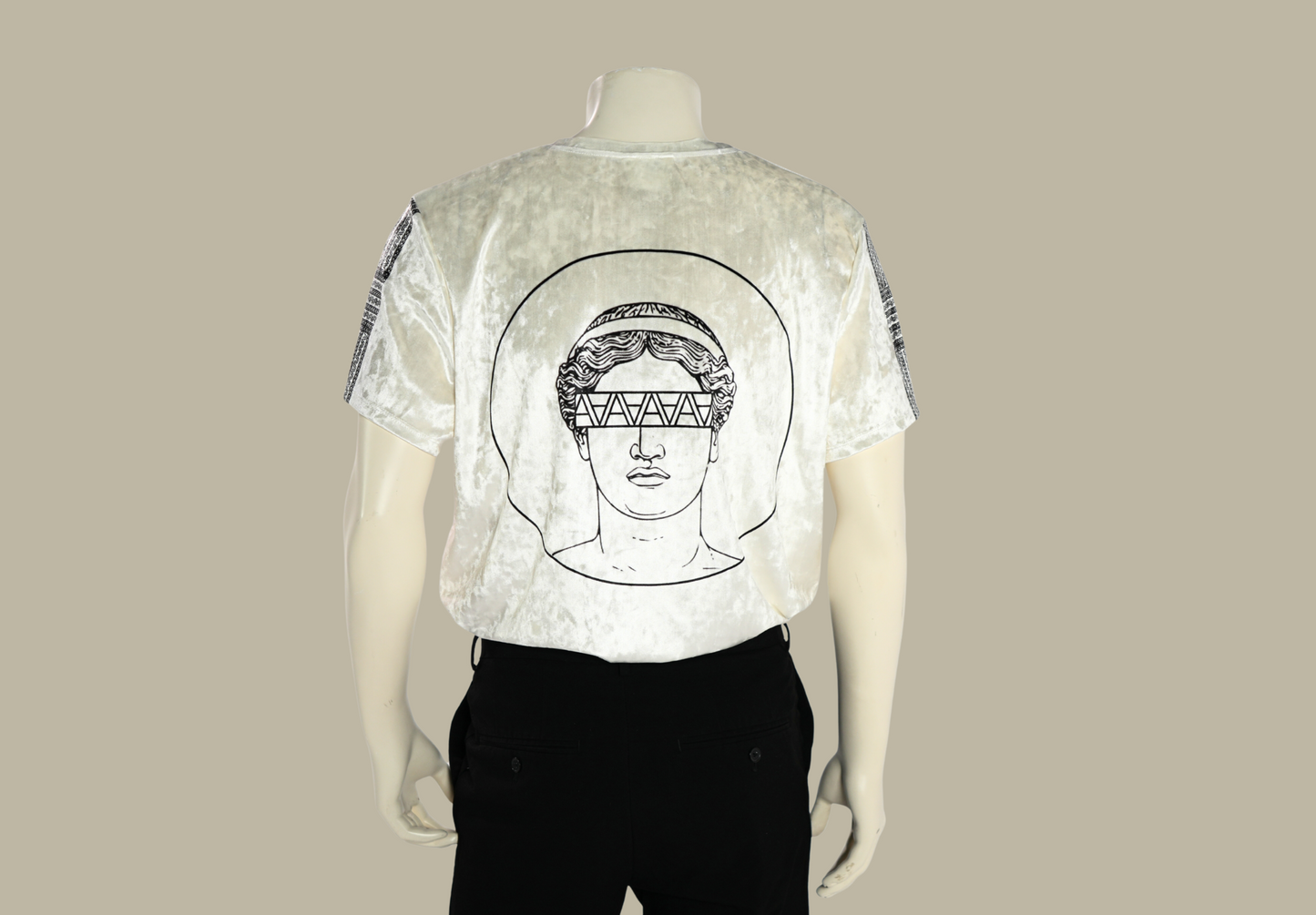 Velvet White Shirt