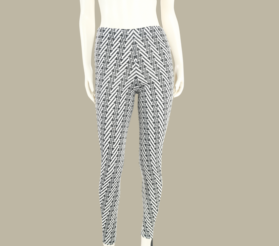 Monochrome Path Leggings
