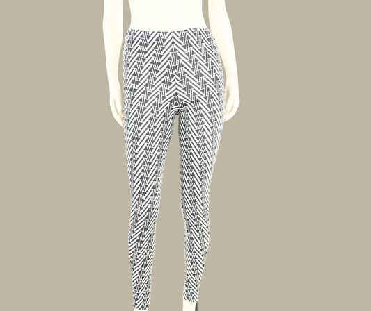 Monochrome Path Leggings