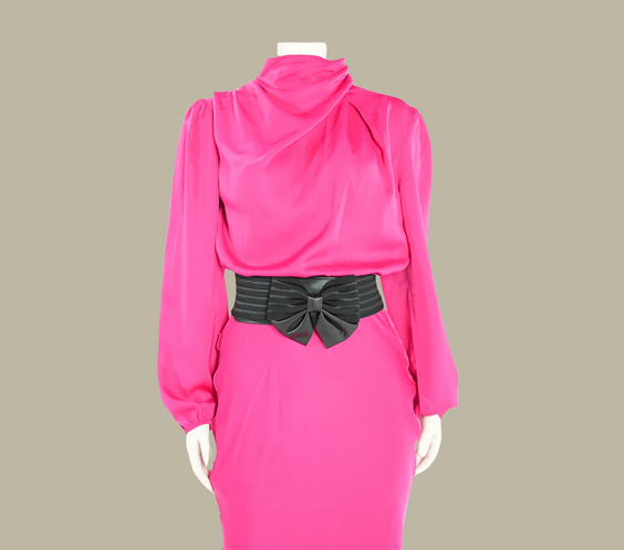 The Fuchsia Elegance Dress