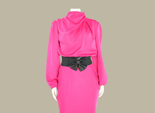 The Fuchsia Elegance Dress