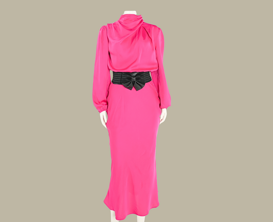 The Fuchsia Elegance Dress