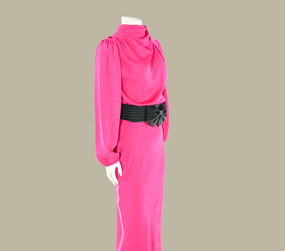 The Fuchsia Elegance Dress