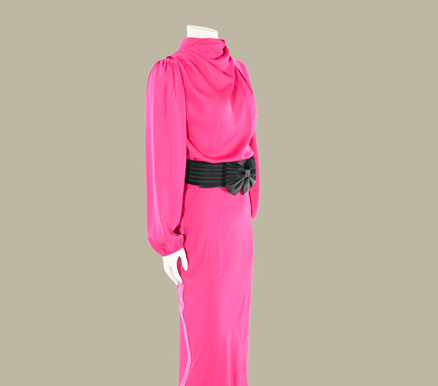 The Fuchsia Elegance Dress