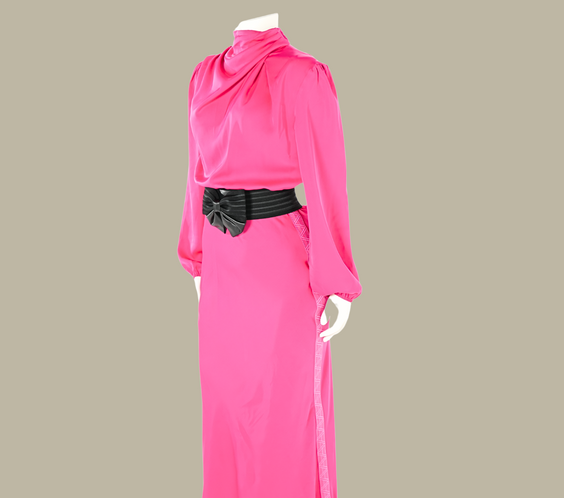 The Fuchsia Elegance Dress