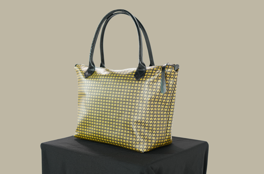 The Gold Monogram Tote