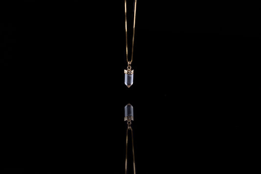 Small 14K Gold Krýstallos Pendant